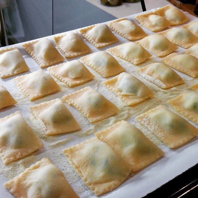 pasta rellena ravioli y tortelli