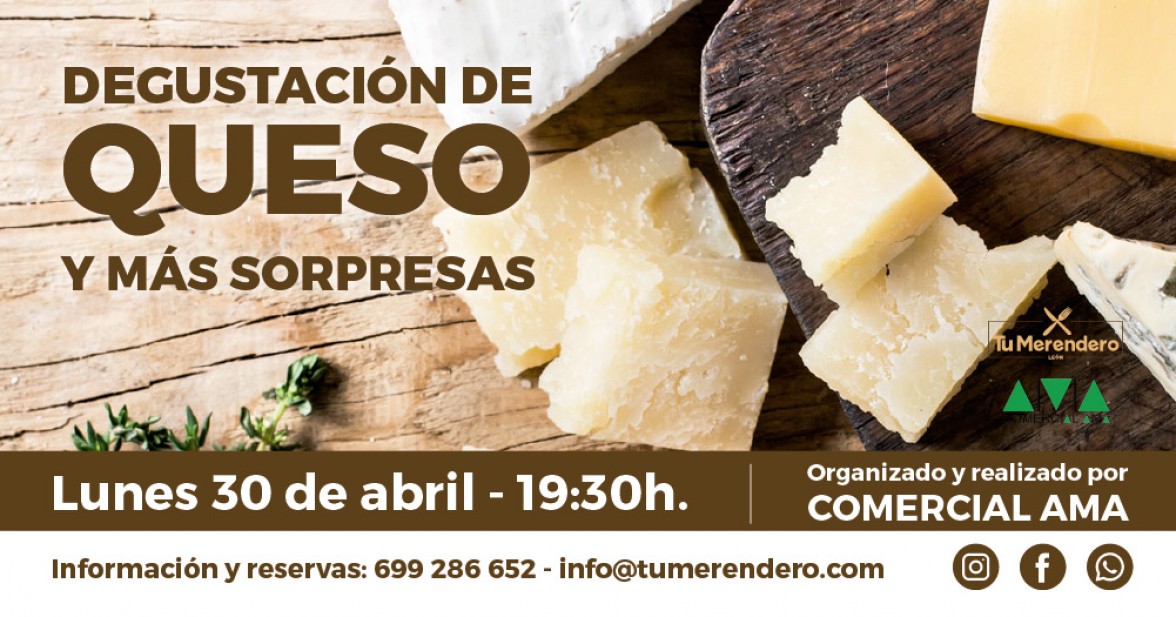 Cata de Quesos y más sorpresas