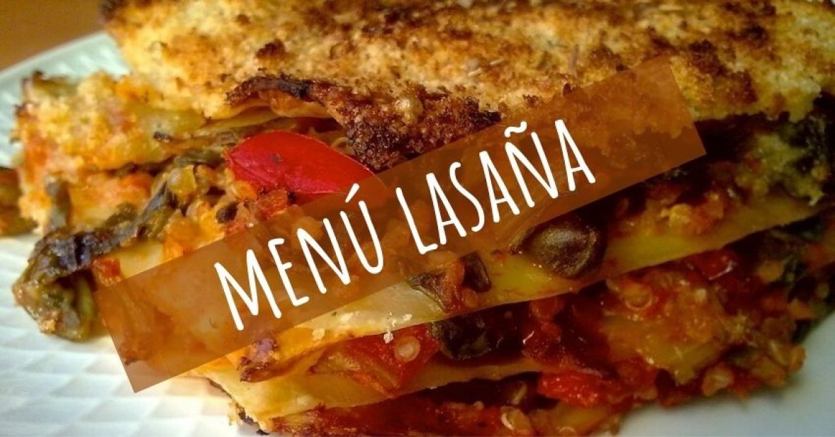 Empanada, Tortilla, Embutido, Lasaña lista para hornear y Postre