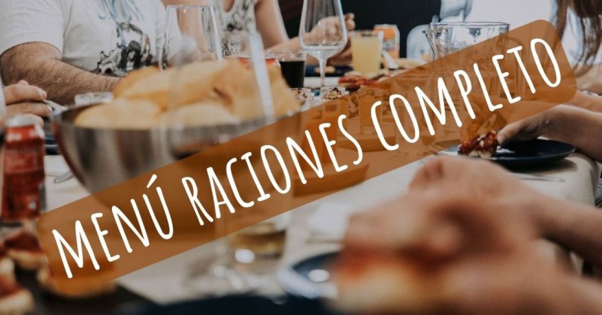 Tabla de Embutidos, Raciones variadas a elegir, Barril de cerveza y Postre